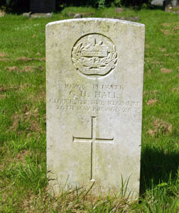 George Harold Hall grave