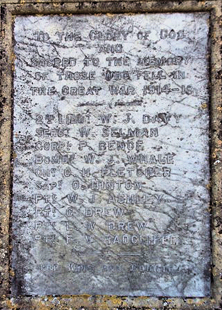 Doynton WW1 War Memorial