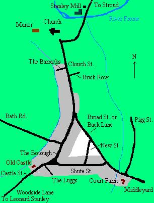 Map of village