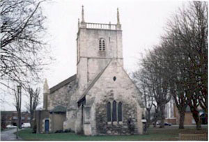 St Mary De Lode Church. Photograph taken 1995