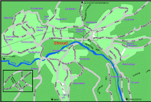 Stroud Map