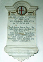 Adlestrop War Memorial